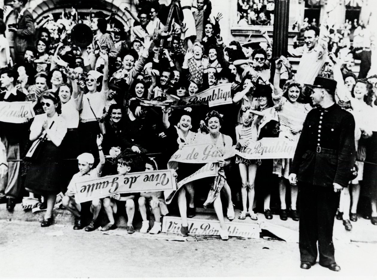 Segunda Guerra Mundial: Libertação de Paris, 1944. de Unbekannt