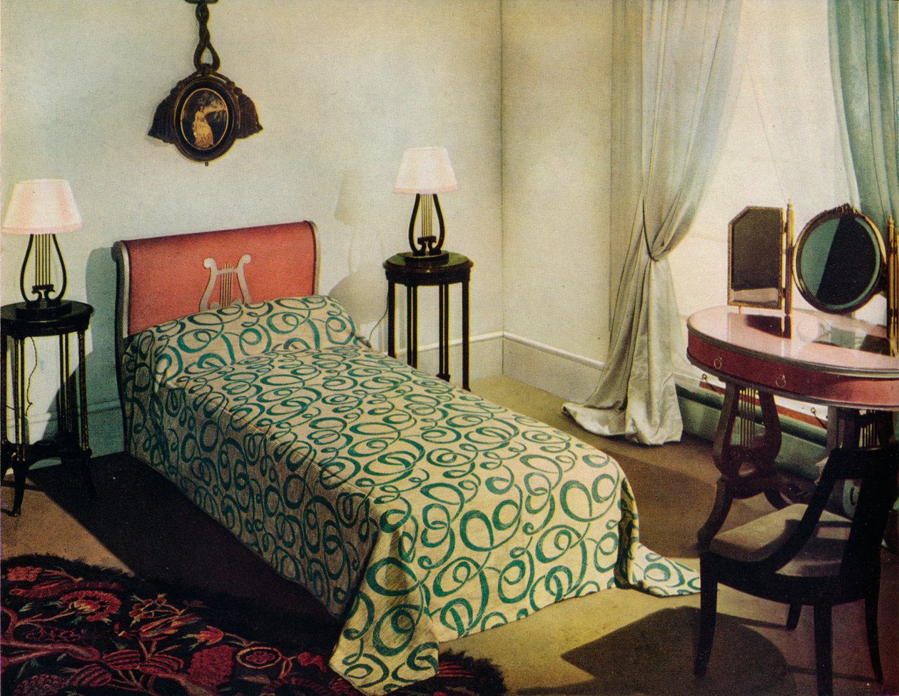 Colcha de algodão tecido por Vantona Textiles Ltd., 1941 de Unbekannt