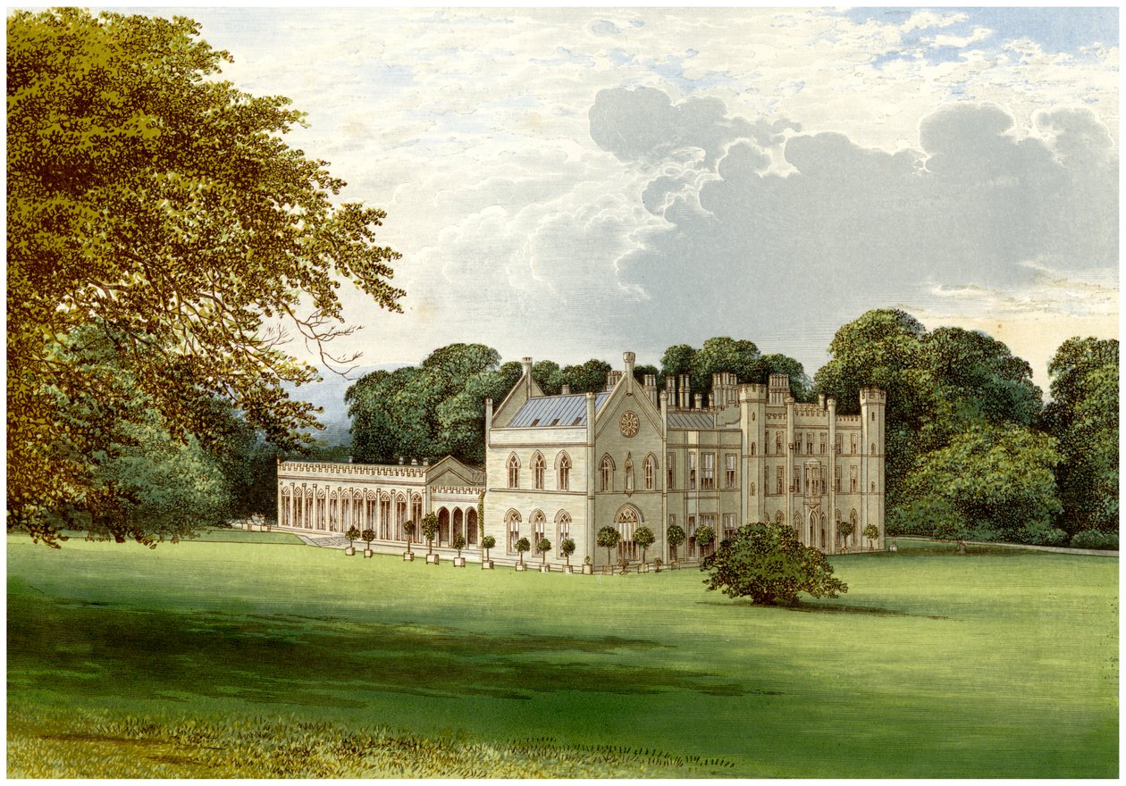 Abadia de Wycombe, Buckinghamshire, casa de Lord Carrington, c1880 de Unbekannt