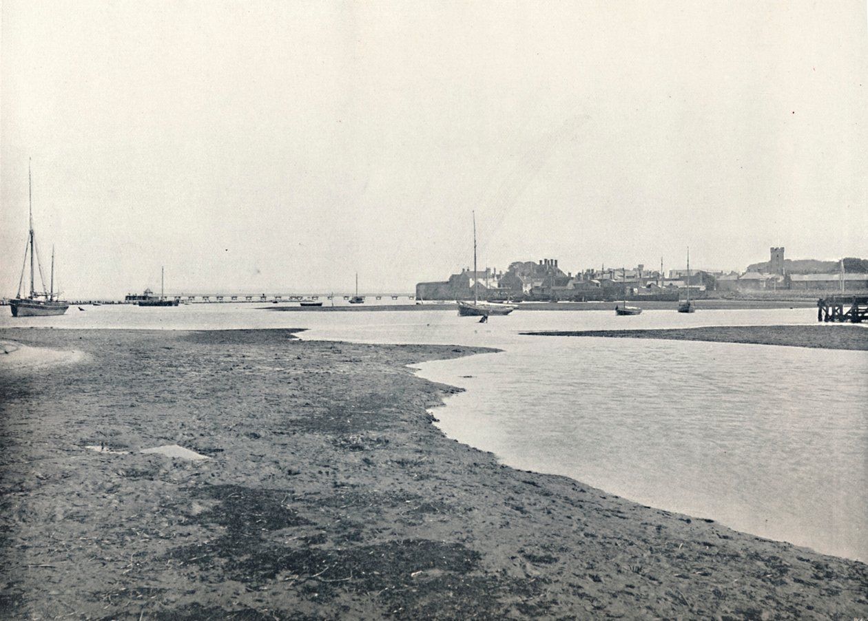 Ilha Yightouth de Wight - Vista Geral, 1895 de Unbekannt