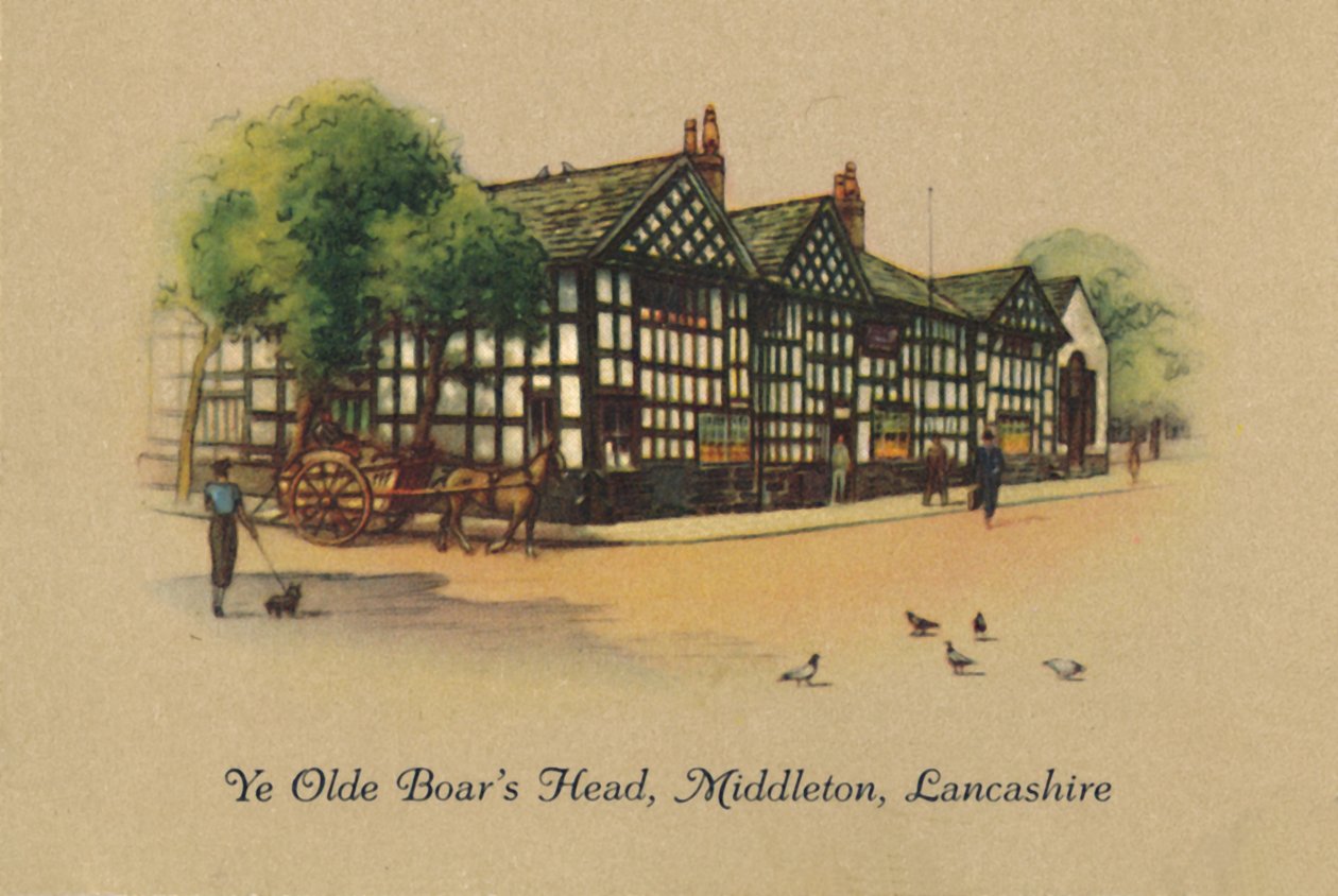 Ye Olde Boars Head, Middleton, Lancashire, 1939 de Unbekannt