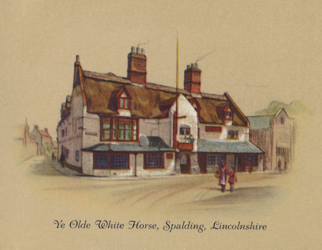 Vós Olde Cavalo Branco, Spalding, Lincolnshire, 1939 de Unbekannt