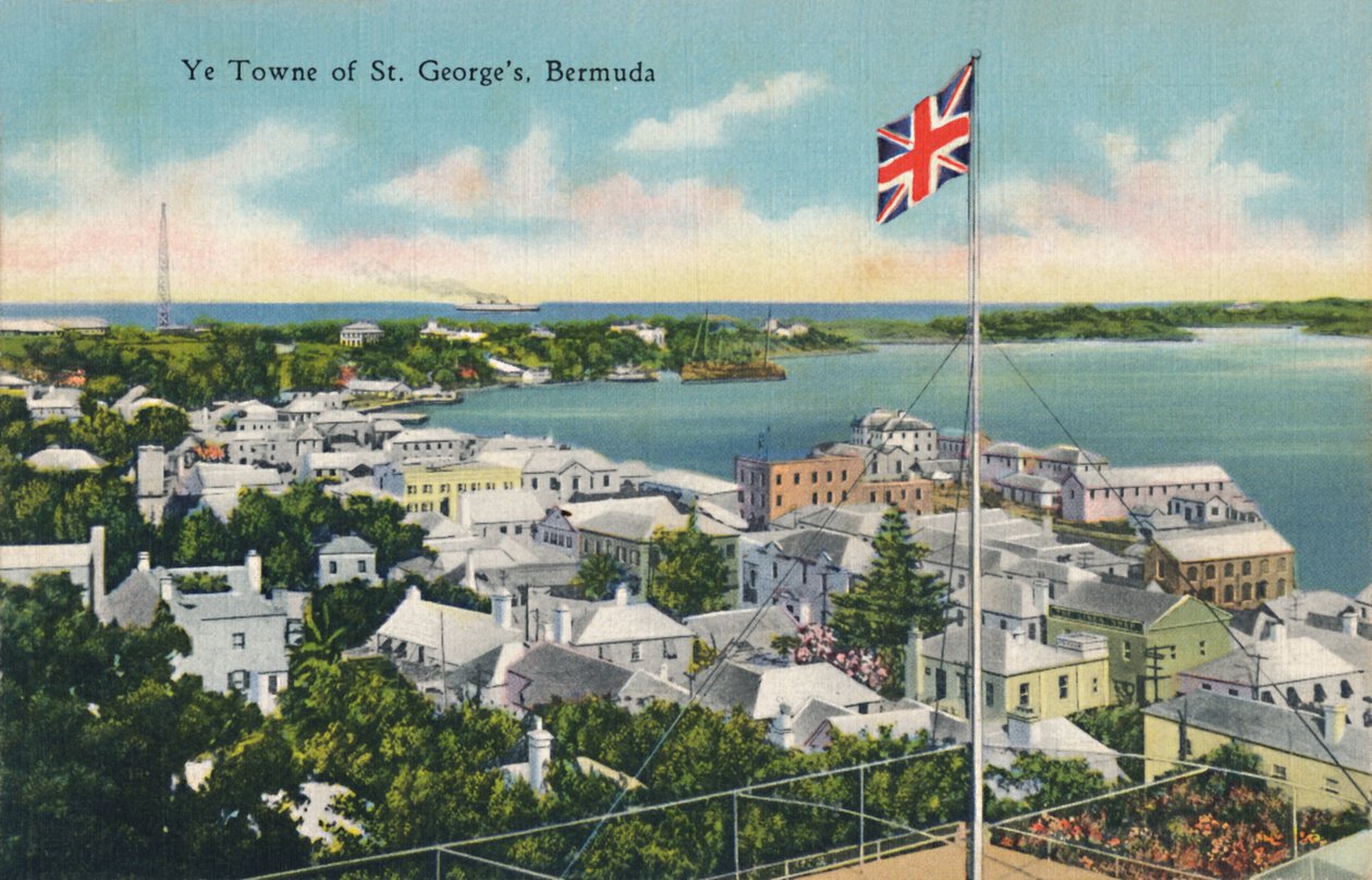 Vós Towne de St. Georges, Bermudas, início do século XX. de Unbekannt
