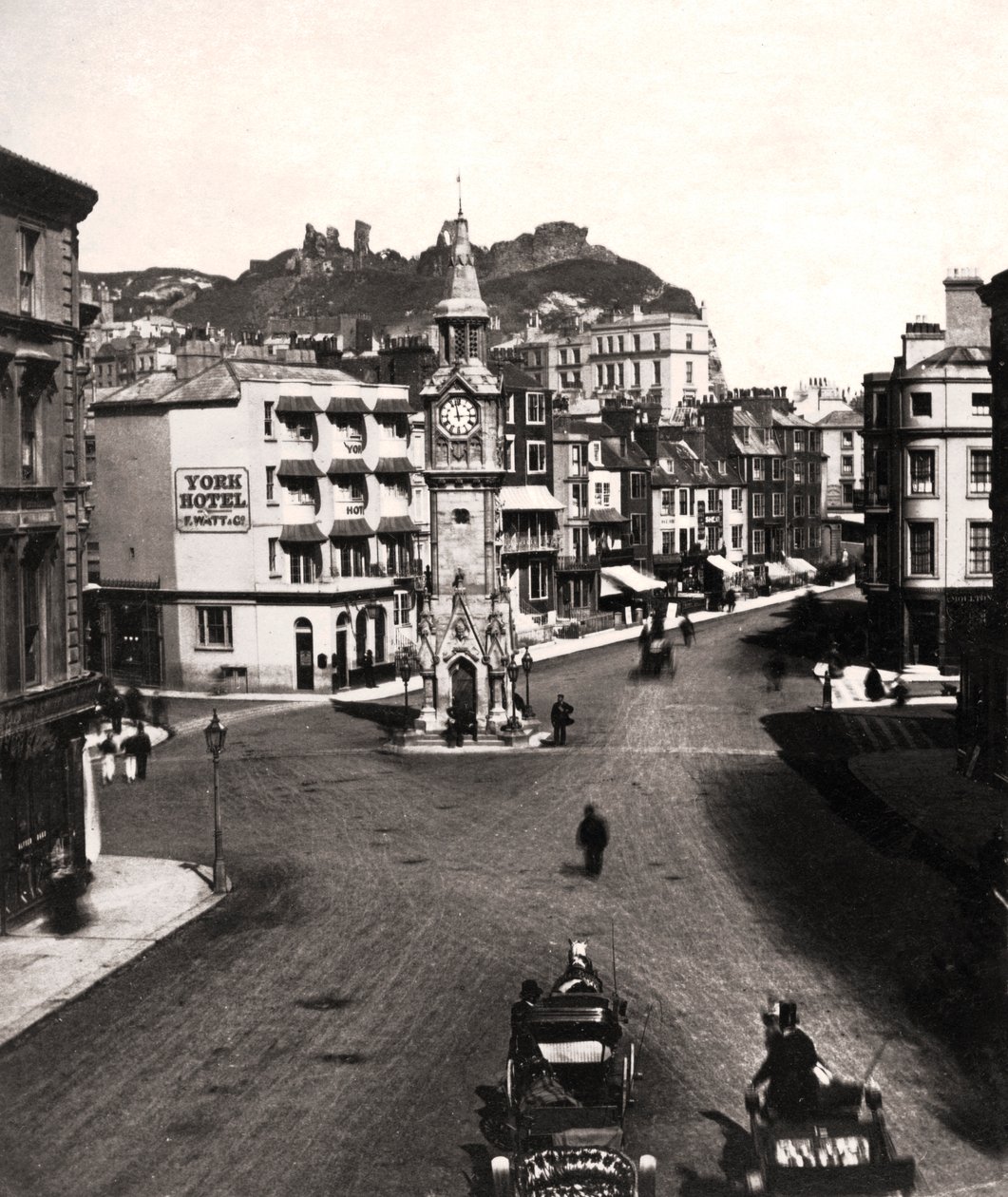 Edifícios de York, Hastings, Sussex, c1900 de Unbekannt