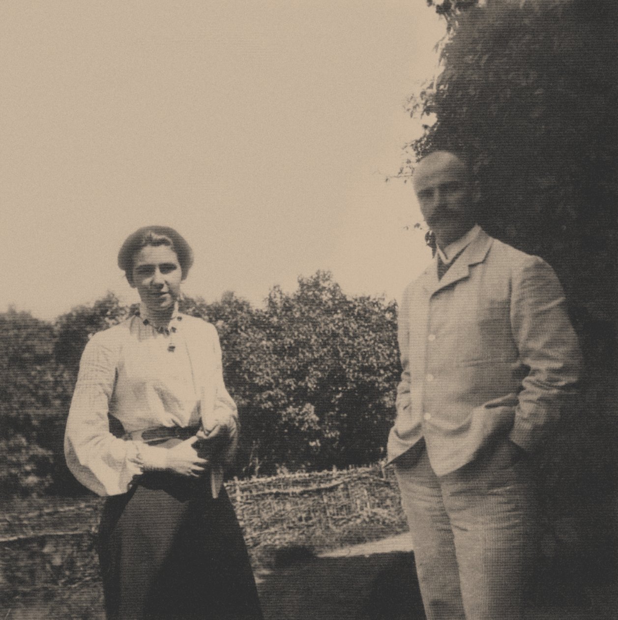 Yuri Alexandrovich Olsufyev 1878-1938 com sua esposa Sophia Vladimirovna, 1900 de Unbekannt