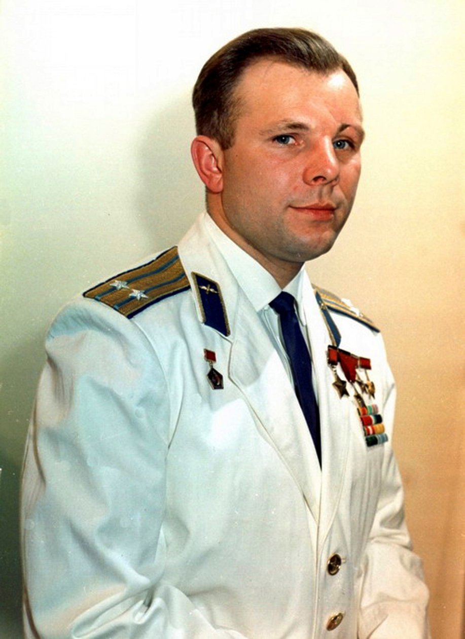 Yuri Gagarin, cosmonauta russo, década de 1960 de Unbekannt