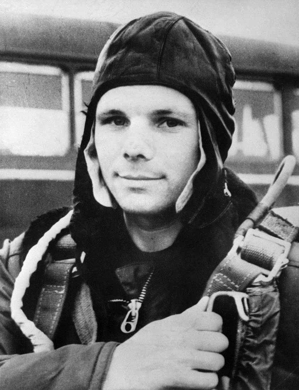 Yuri Gagarin, cosmonauta russo, 1961 de Unbekannt