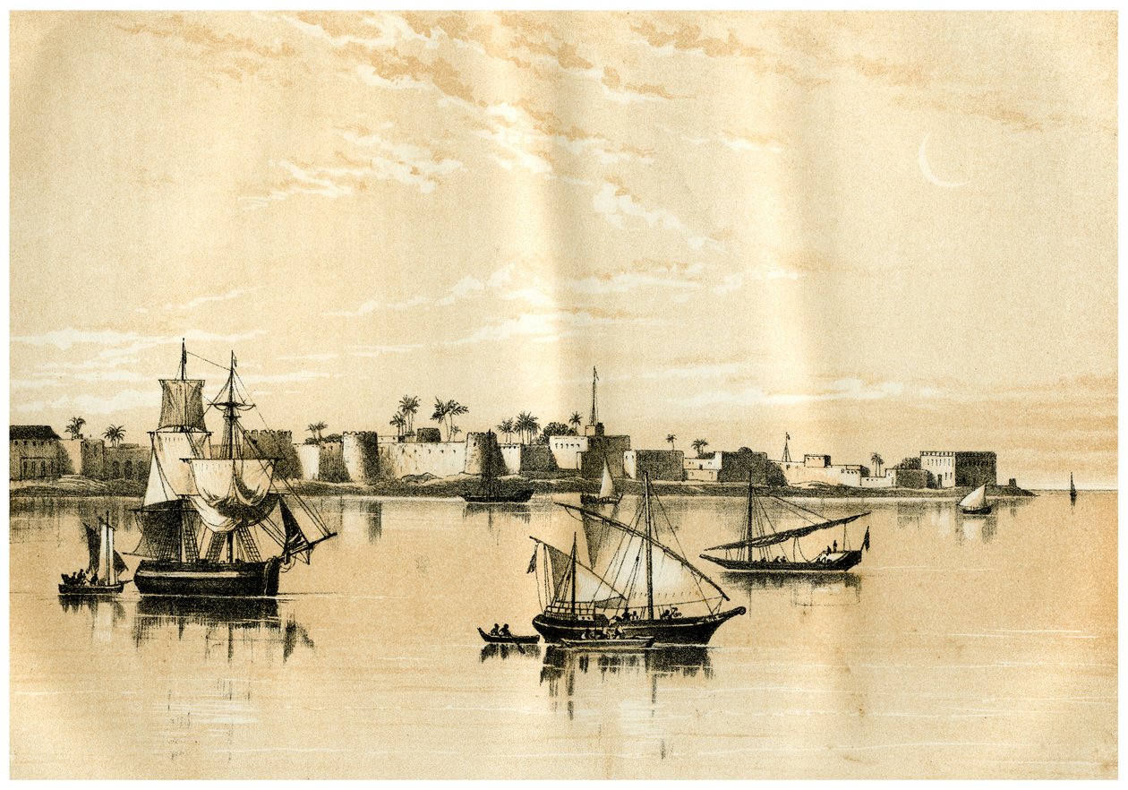 Zanzibar do mar, 1883 de Unbekannt