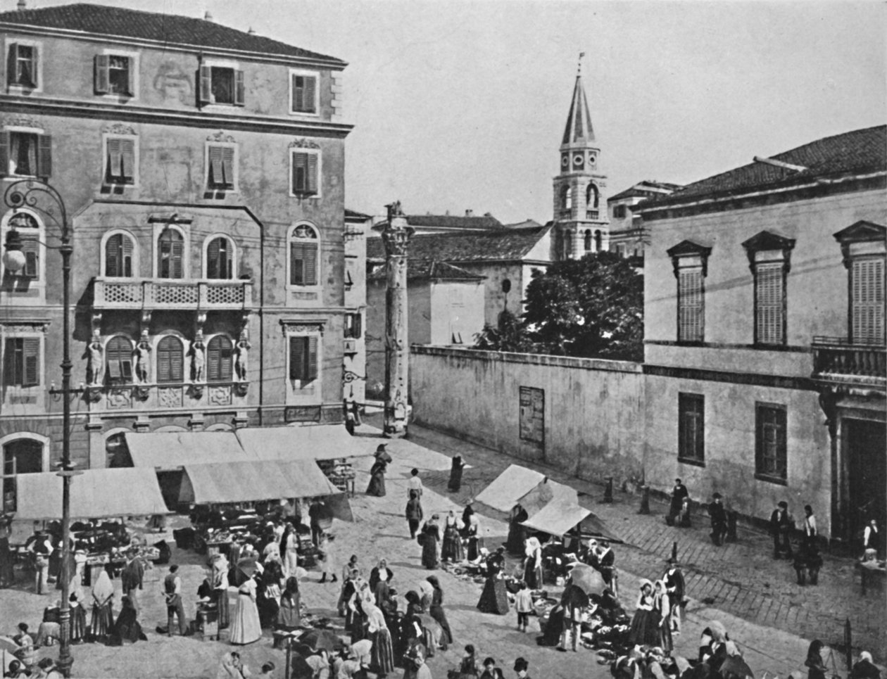 Zadar - Piazza delle Erbe, 1913 de Unbekannt