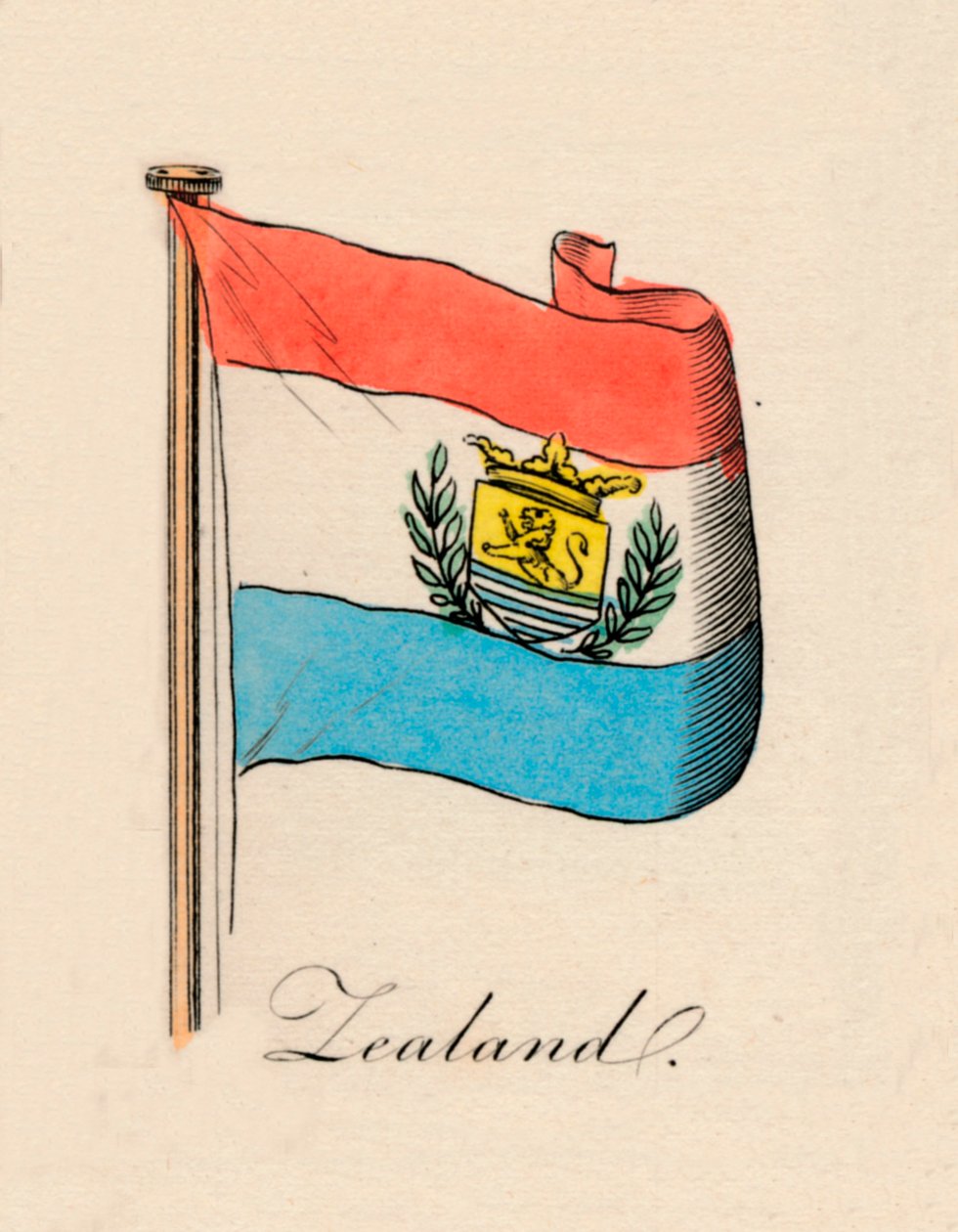 Zelândia, 1838 de Unbekannt