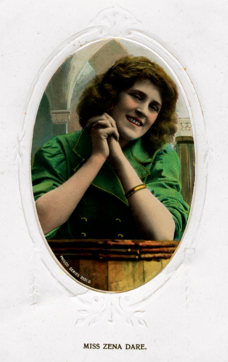 Zena Dare 1887-1975, atriz inglesa, início do século XX de Unbekannt