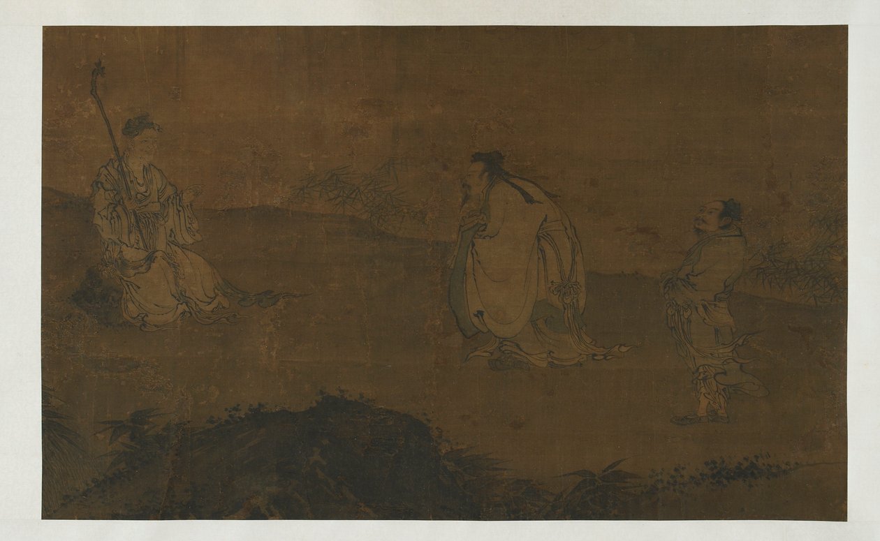 Zhongli Quan Buscando o Dao, dinastia Ming, século XV. de Unbekannt
