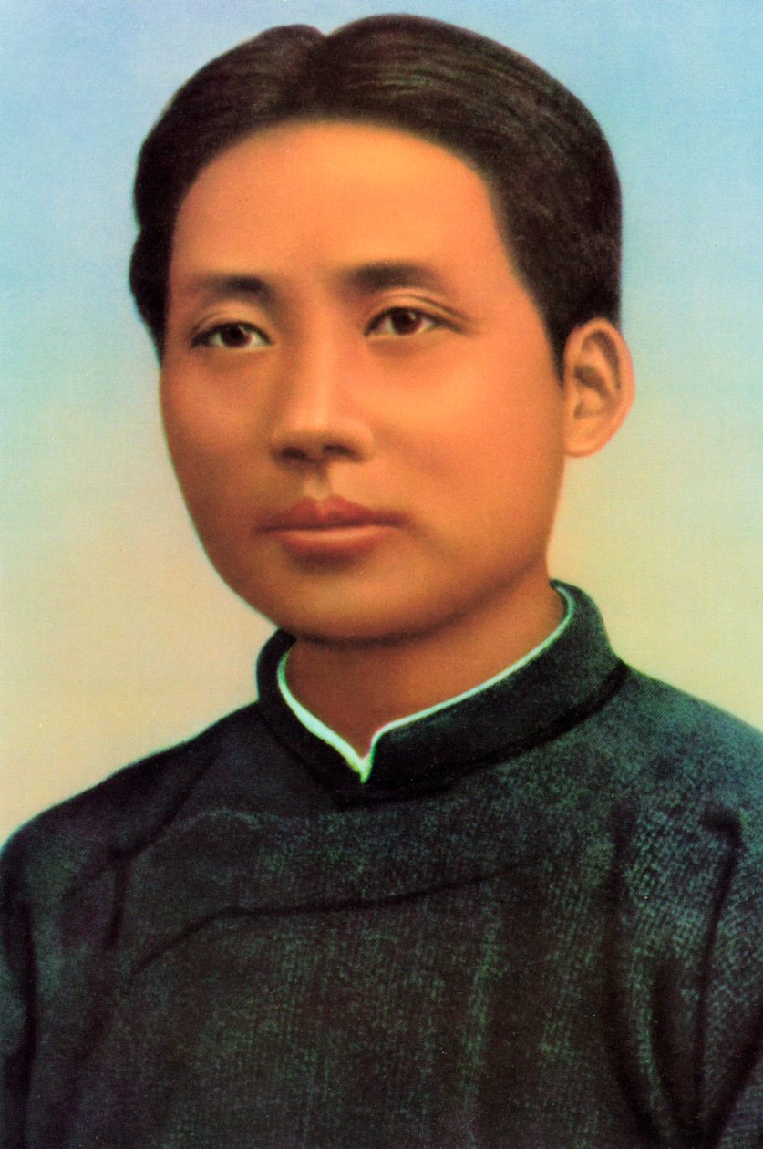 Zhou Enlai, primeiro primeiro-ministro da República Popular da China, quando jovem, c1920s de Unbekannt