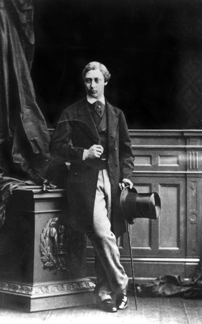 Albert Edward, Príncipe de Gales, 1861 (foto bw) de Unbekannt Unbekannt