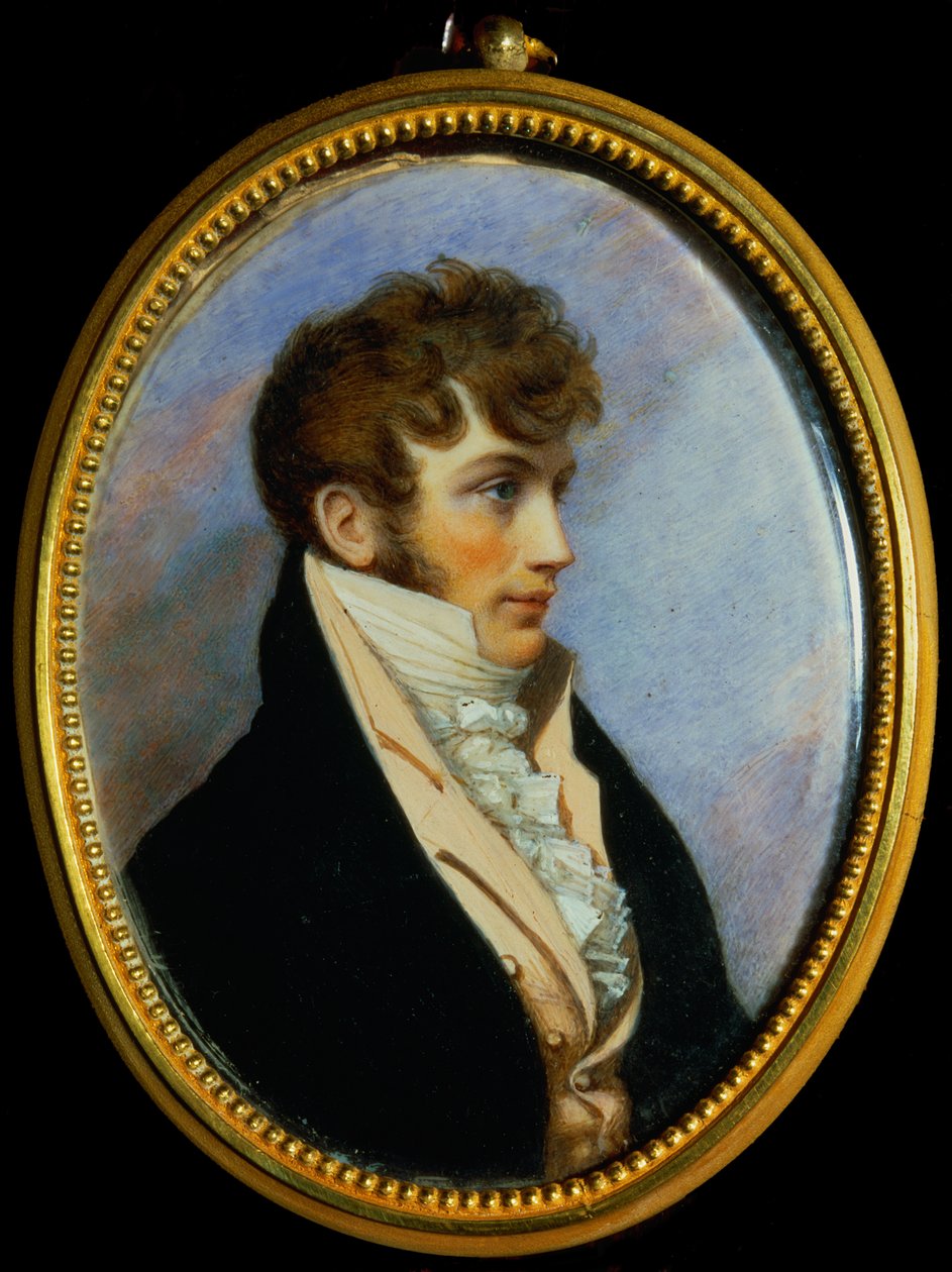 Benjamin Bathurst (1784-1809) (que desapareceu misteriosamente entre Berlim e Hamburgo enquanto viajava com despachos de Viena) de Unbekannt Unbekannt