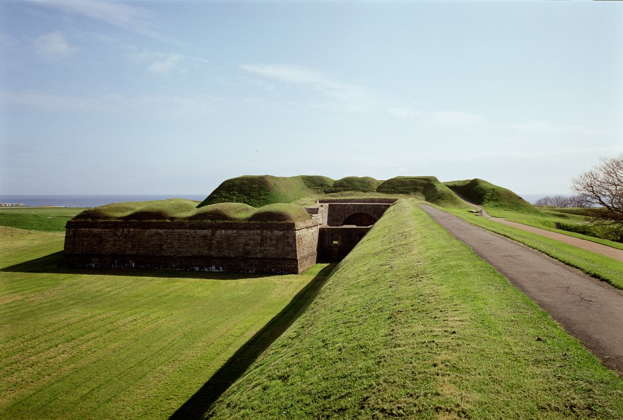 Berwick on Tweed, a fronteira entre a Inglaterra e a Escócia de Unbekannt Unbekannt