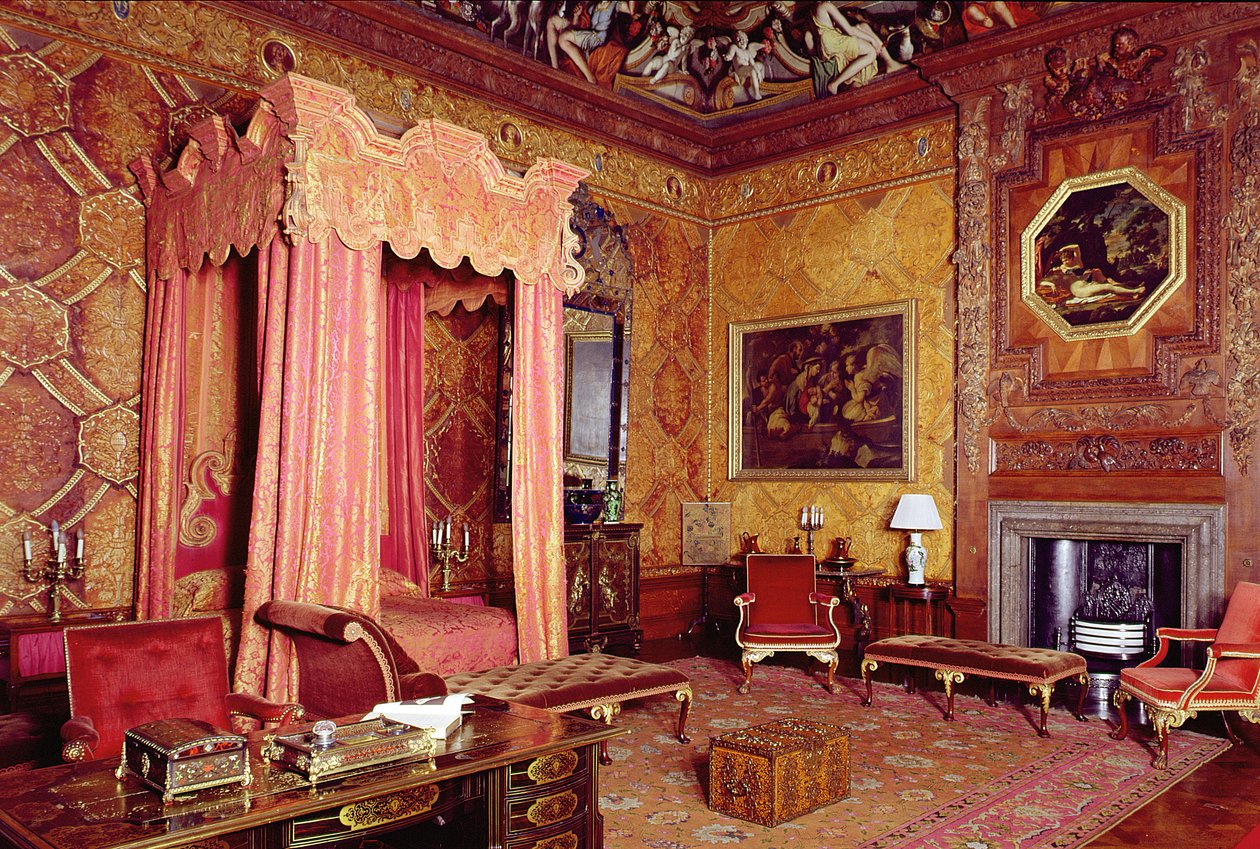 Chatsworth, casa, estado, quarto, 1687-1707, derbyshire, reino unido de Unbekannt Unbekannt