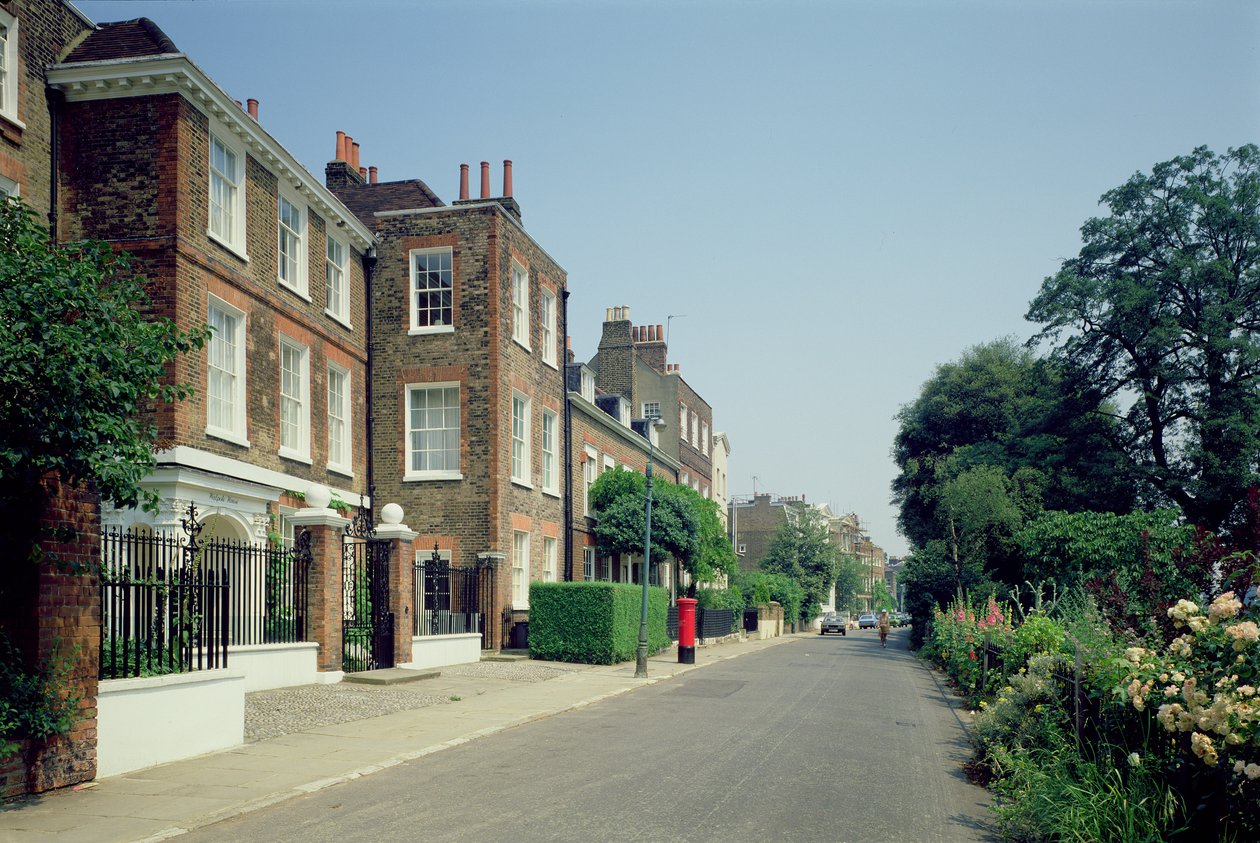 Chiswick Mall, em Londres de Unbekannt Unbekannt