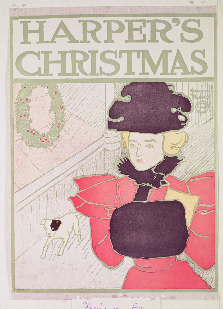Capa para Harpers Magazine, Edição de Natal de Unbekannt Unbekannt