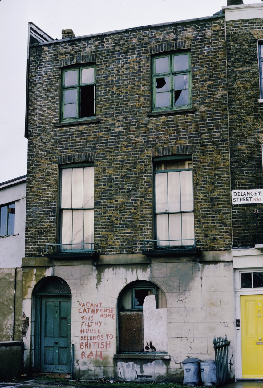 Casa Abandonada, Camden Town, 1967 de Unbekannt Unbekannt