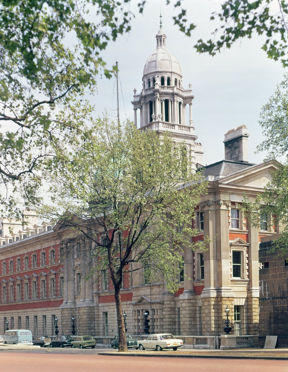 Vista exterior da Admiralty House, construída 1786-88 foto de Unbekannt Unbekannt