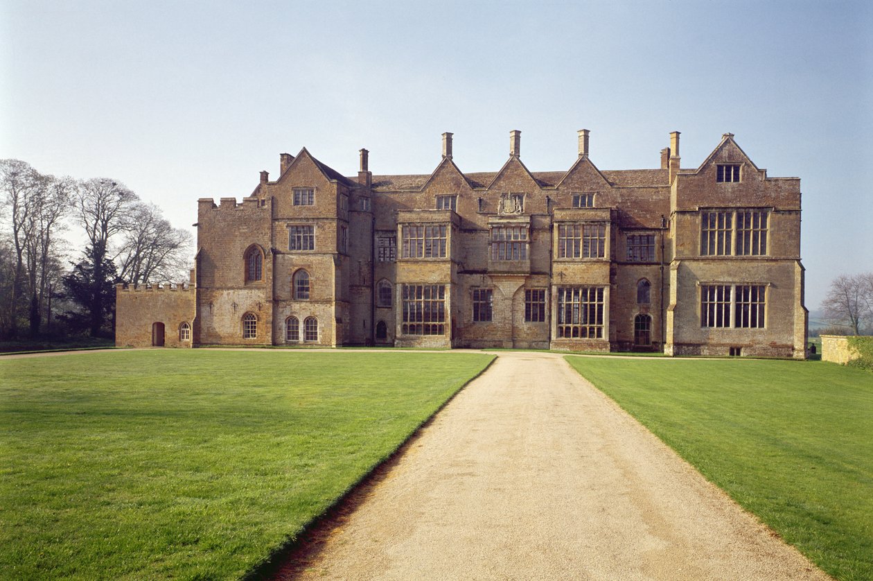 Vista exterior, de, Broughton, castelo, oxfordshire de Unbekannt Unbekannt