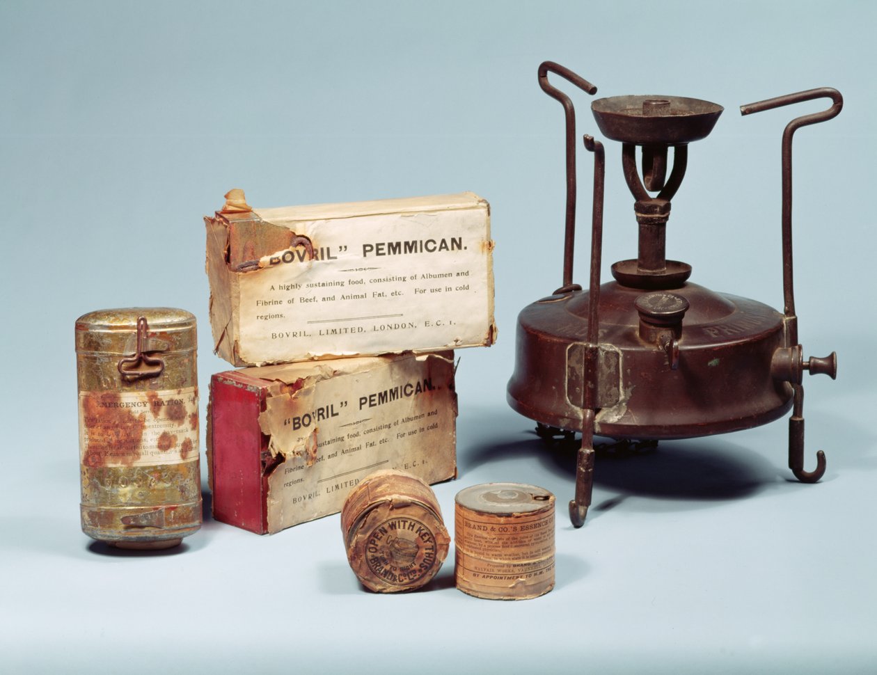 Comida tomada na expedição antárctica de Scotts, 1901-4 de Unbekannt Unbekannt