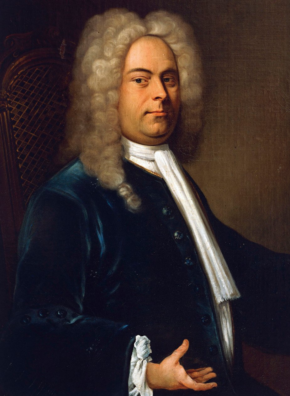George Frideric Handel (detalhe) de Unbekannt Unbekannt