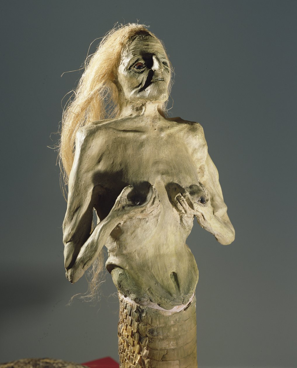 Meia mulher, metade criatura cobra, desova de Melusina, 1900 de Unbekannt Unbekannt