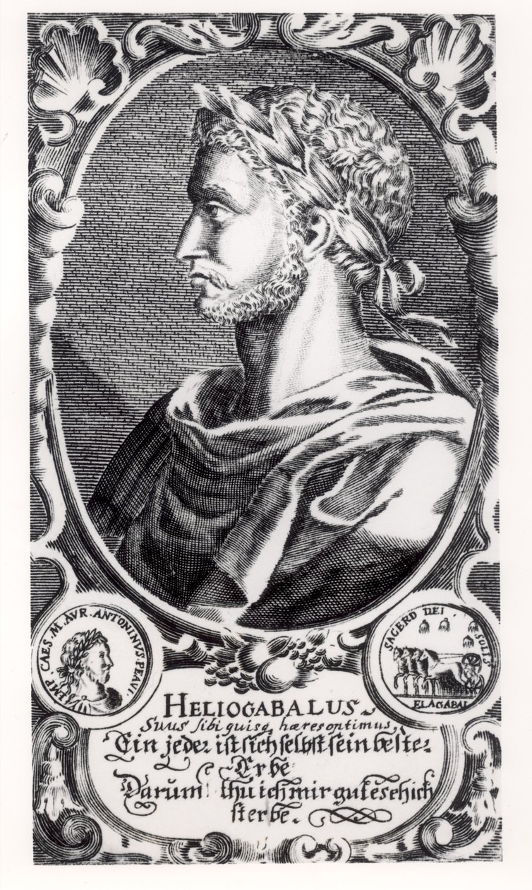 Heliogabalus (204-222 dC) de Unbekannt Unbekannt