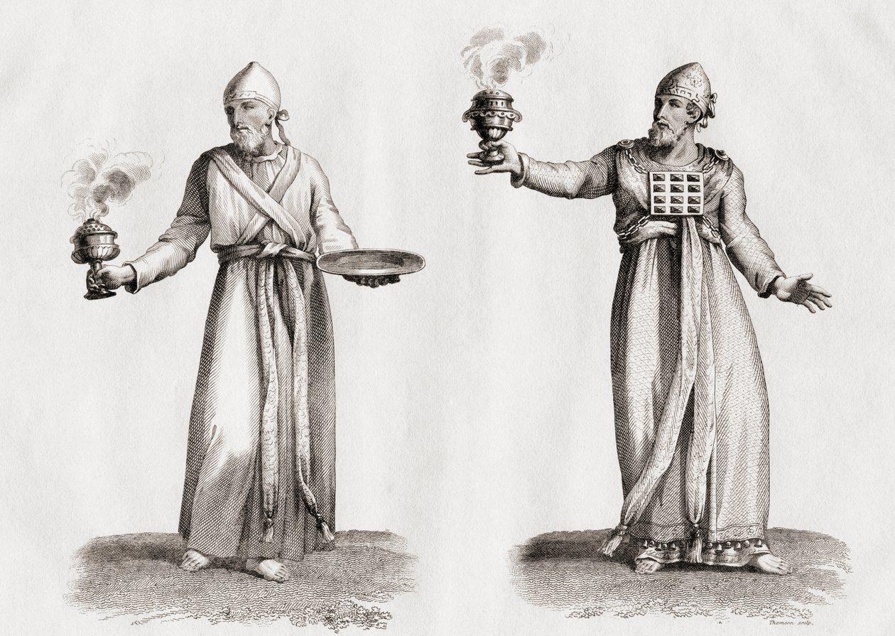 Sacerdotes como imaginado no Antigo Testamento de Unbekannt Unbekannt