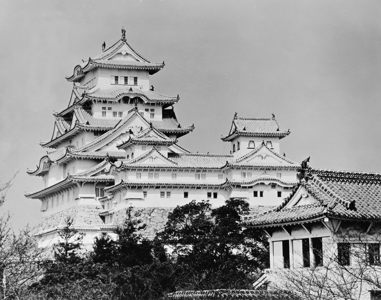 Castelo de Himeji, Kyoto, completou 1609 de Unbekannt Unbekannt