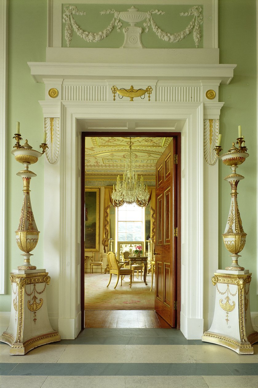 Interior, casa Sledmere, Yorkshire de Unbekannt Unbekannt
