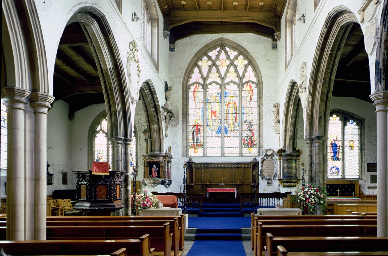 Interior, de, st., Olaves, igreja, hart, rua, cidade londres de Unbekannt Unbekannt