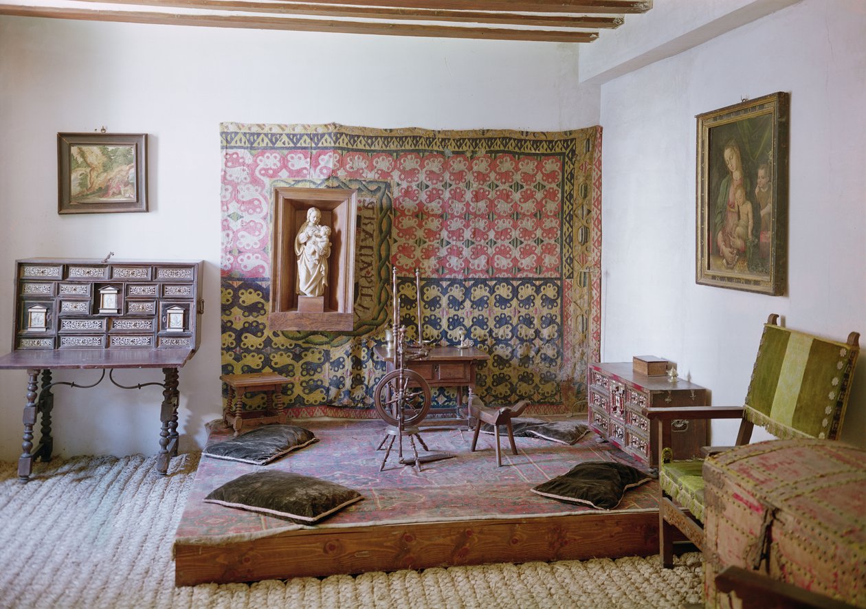 Interior da Casa de Miguel de Cervantes de Unbekannt Unbekannt
