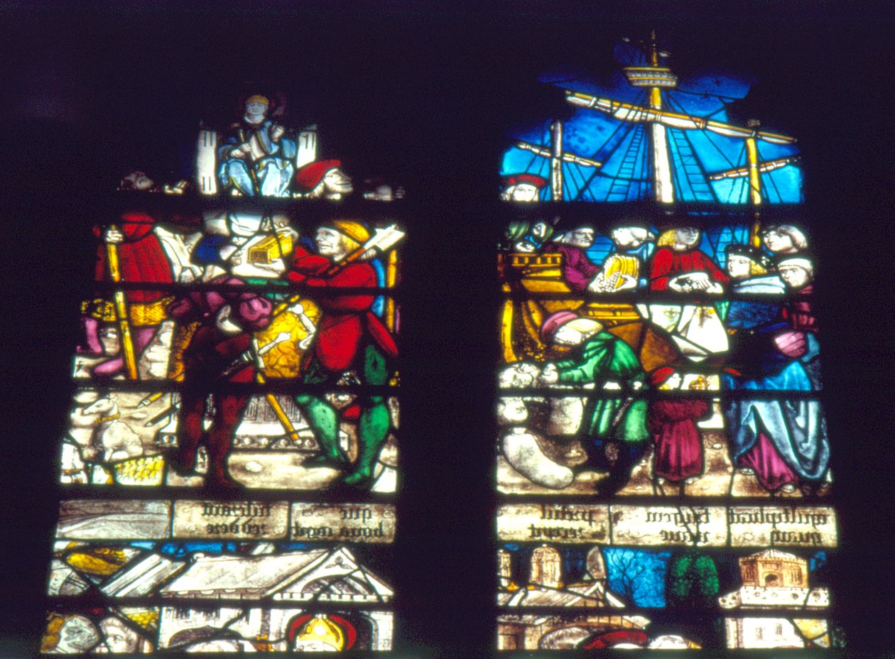 Legenda de São Nicolau, britânica, início do século XVI de Unbekannt Unbekannt