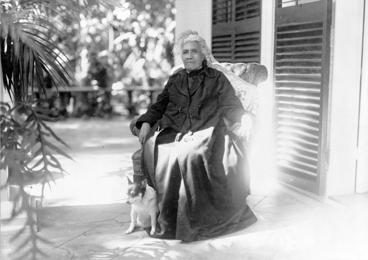 Liliuokalani, rainha do Havaí, c.1917 de Unbekannt Unbekannt