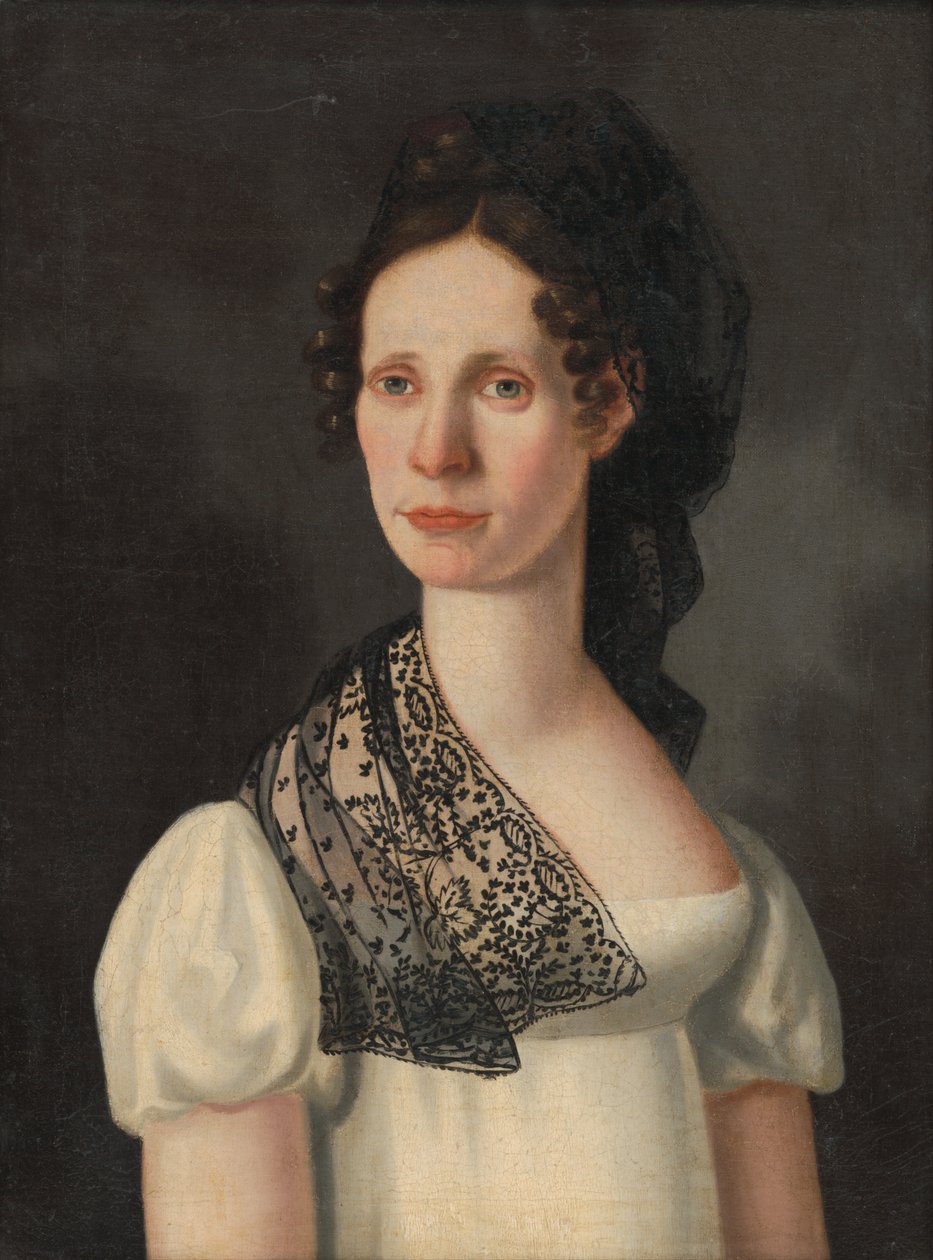 Retrato de Apolonia Kubínyi de Unbekannt Unbekannt