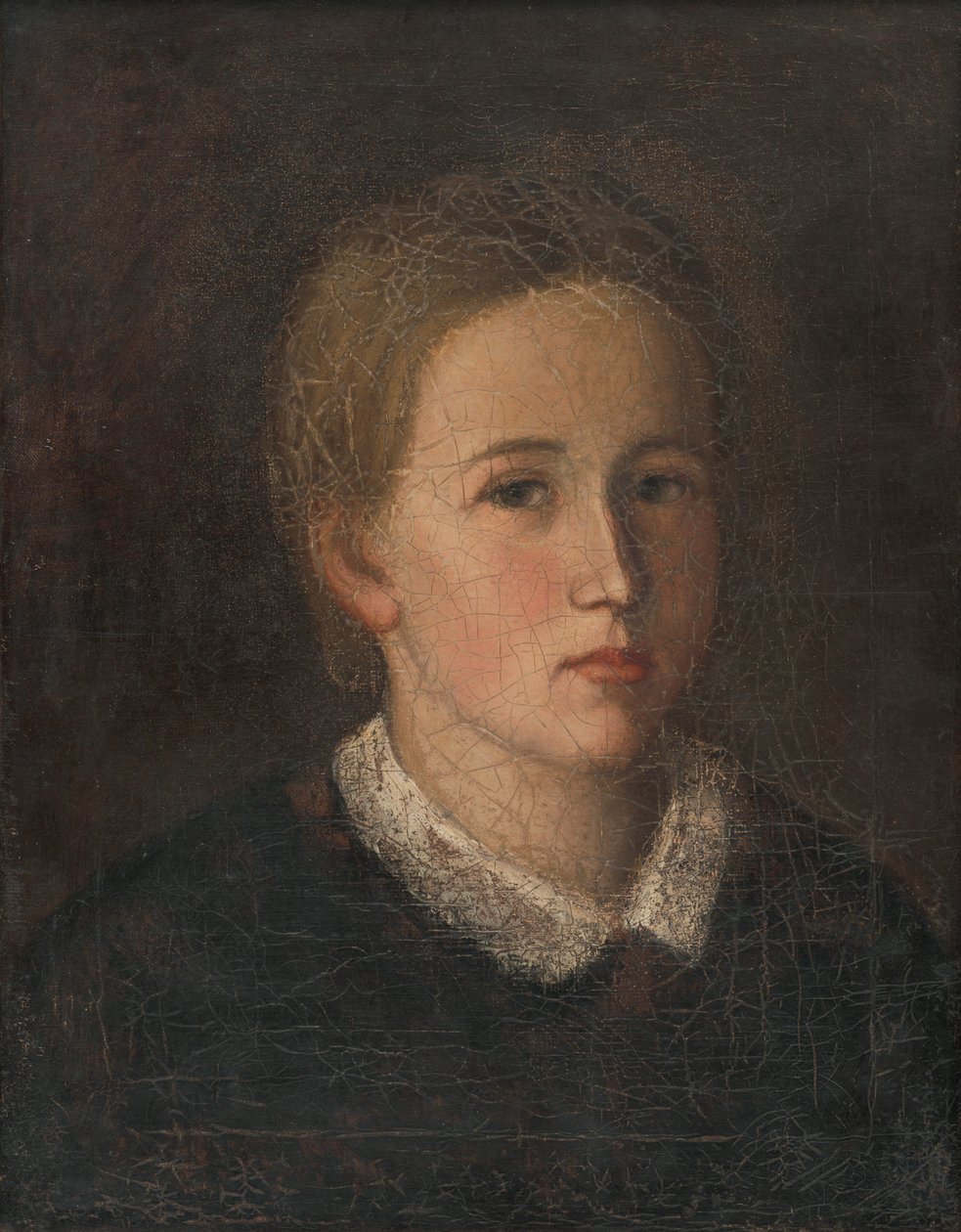 Retrato de Hermína Kubínyi de Unbekannt Unbekannt