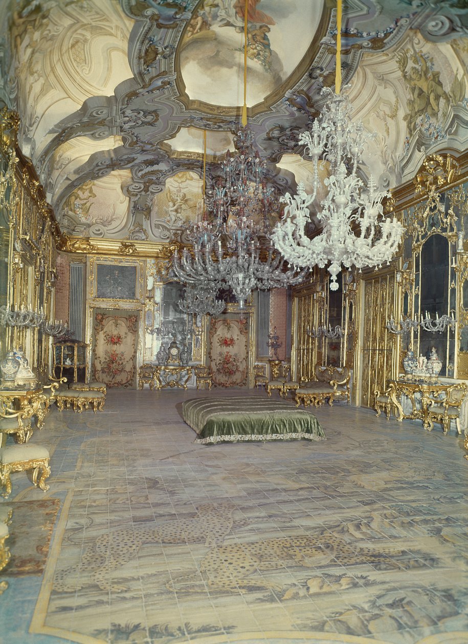 Salão do Palazzo Gangi, Palermo, construído c.1650 de Unbekannt Unbekannt