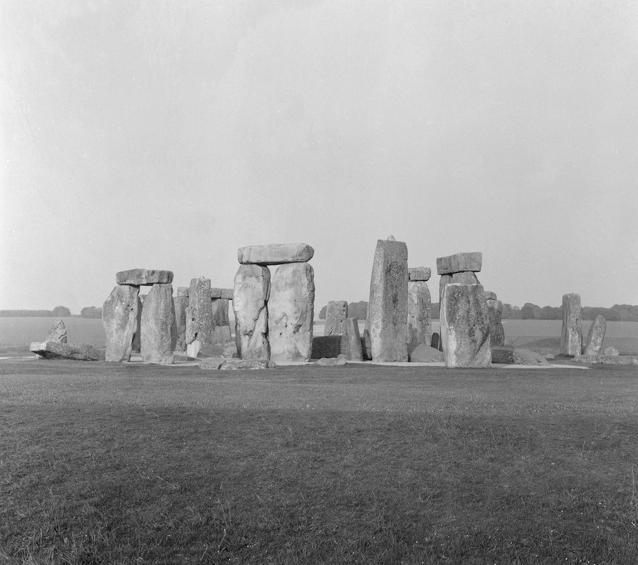Stonehenge (foto do bw) de Unbekannt Unbekannt