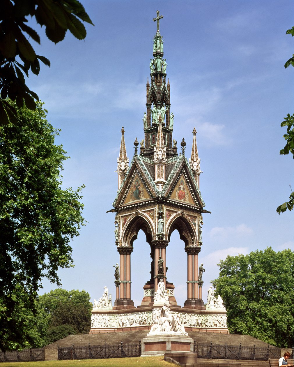O memorial de Albert do Albert Hall de Unbekannt Unbekannt