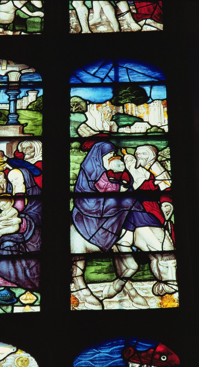 A fuga para o Egito, do século XVI de Unbekannt Unbekannt