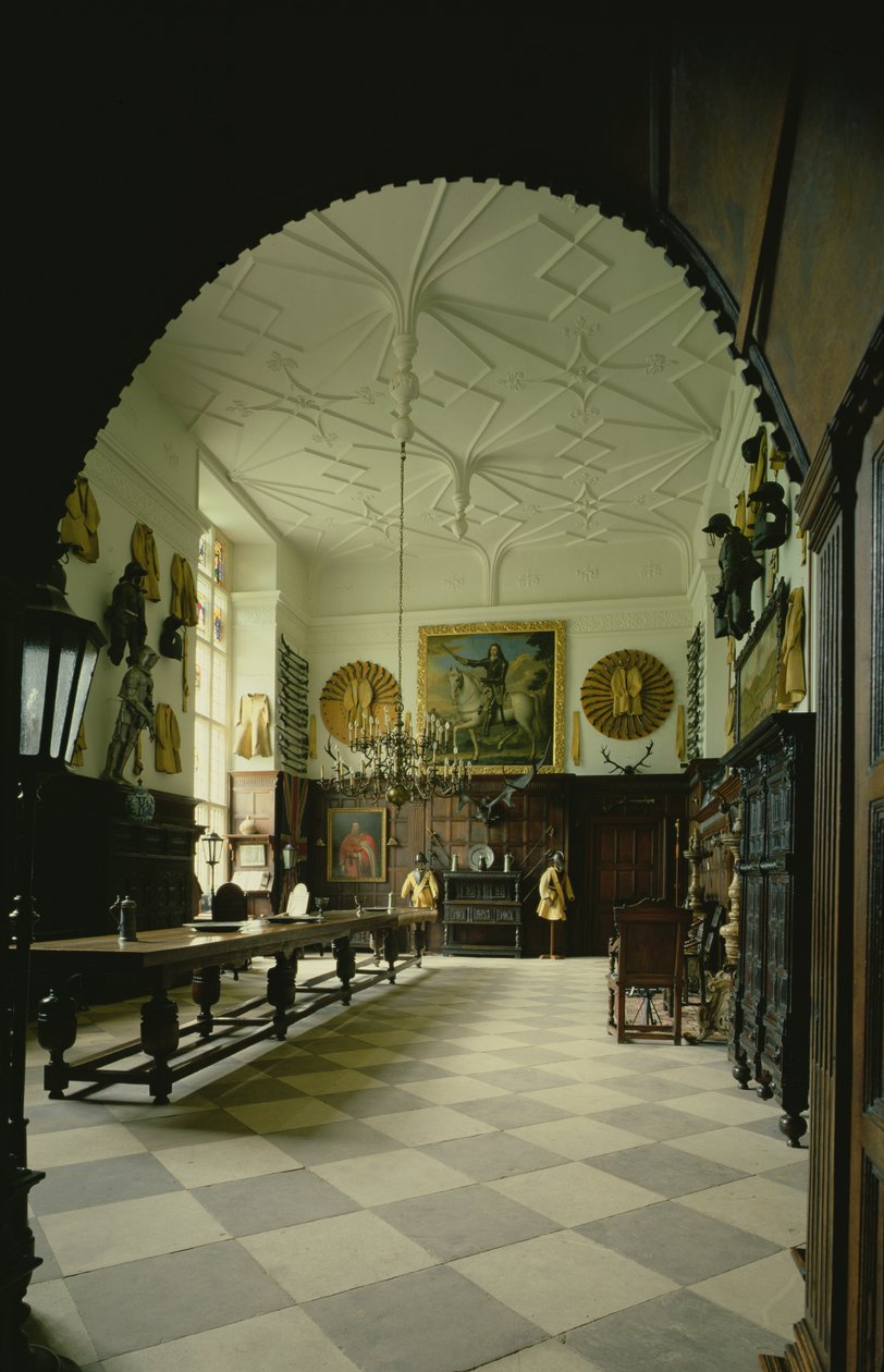 O, corredor, Littlecote, casa, wiltshire de Unbekannt Unbekannt