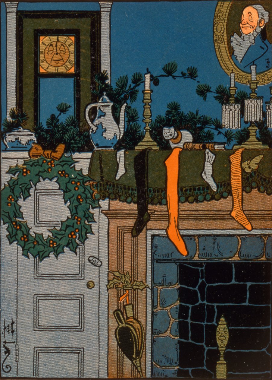 A noite antes do Natal por Denlow, 1903 de Unbekannt Unbekannt