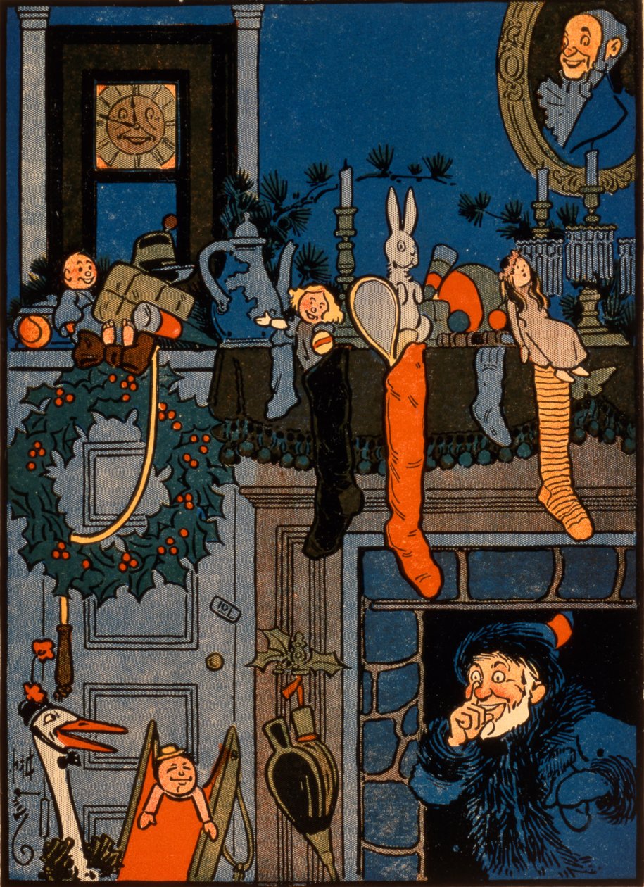 A noite antes do Natal, por Denlow, 1903 de Unbekannt Unbekannt