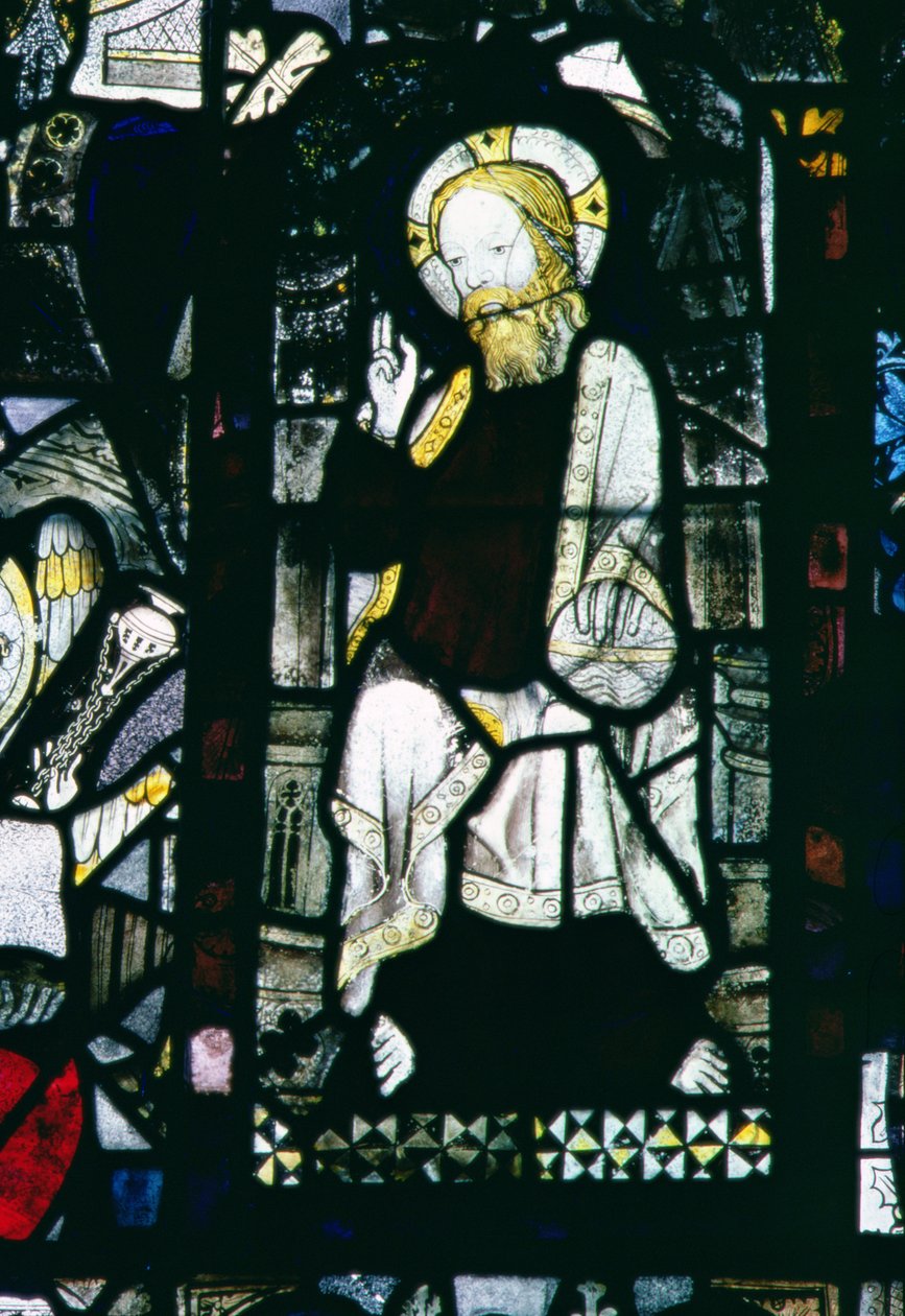 A coroação da bem-aventurada Virgem Maria, século XIV de Unbekannt Unbekannt