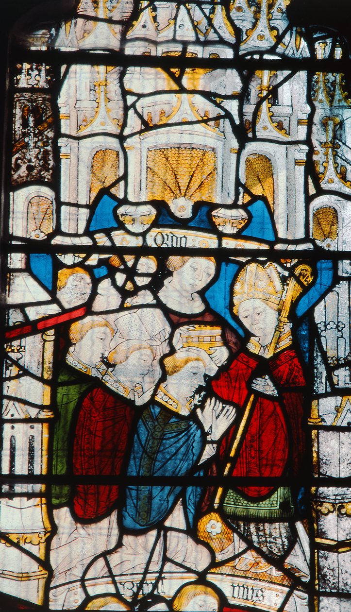 Os sacramentos - ordenação, britânicos, século XV de Unbekannt Unbekannt