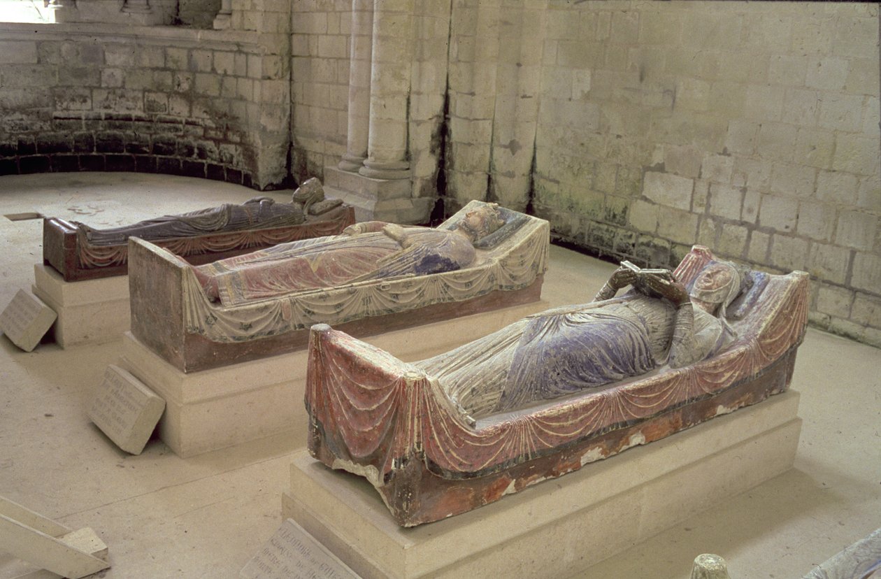 Três Tumbas Plantagenetas: Henrique II, Eleanor da Aquitânia e Ricardo I de Unbekannt Unbekannt