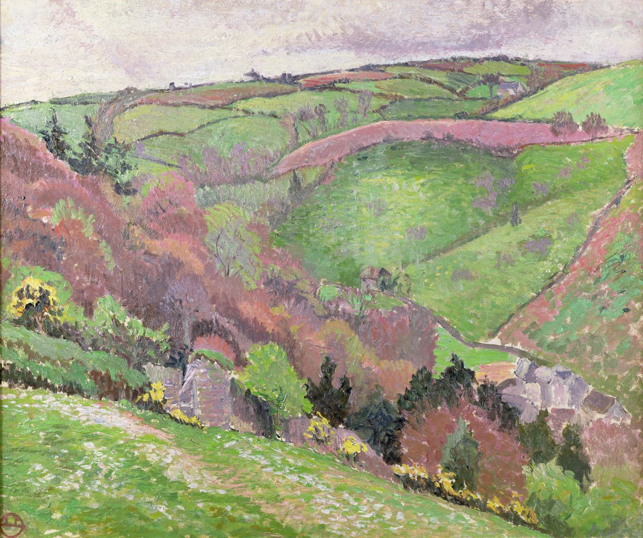 Paisagem do Vale do século XX de Unbekannt Unbekannt